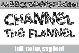 Channel the Flannel Font for Cozy Web Design Projects