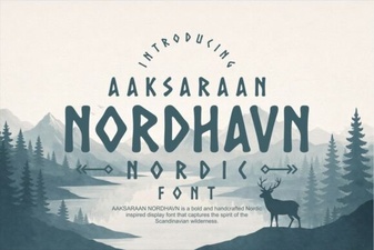Aaksaraan Nordhavn Font: Typography for Nordic Design