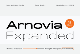 Arnovia Expanded Font: Design & Project Ideas