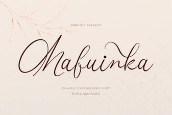 Mafuinka Font for Creative Design Projects