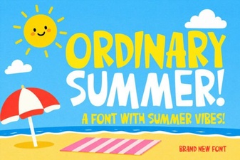 Ordinary Summer Font: Creative Projects & Design Ideas
