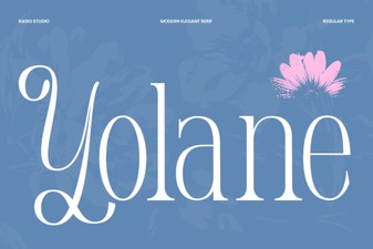 Yolane Font: a Creative Typography Toolkit